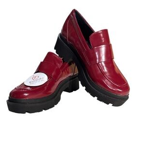 Blondo Waterproof Loafers - Burgundy, women size 7M, New